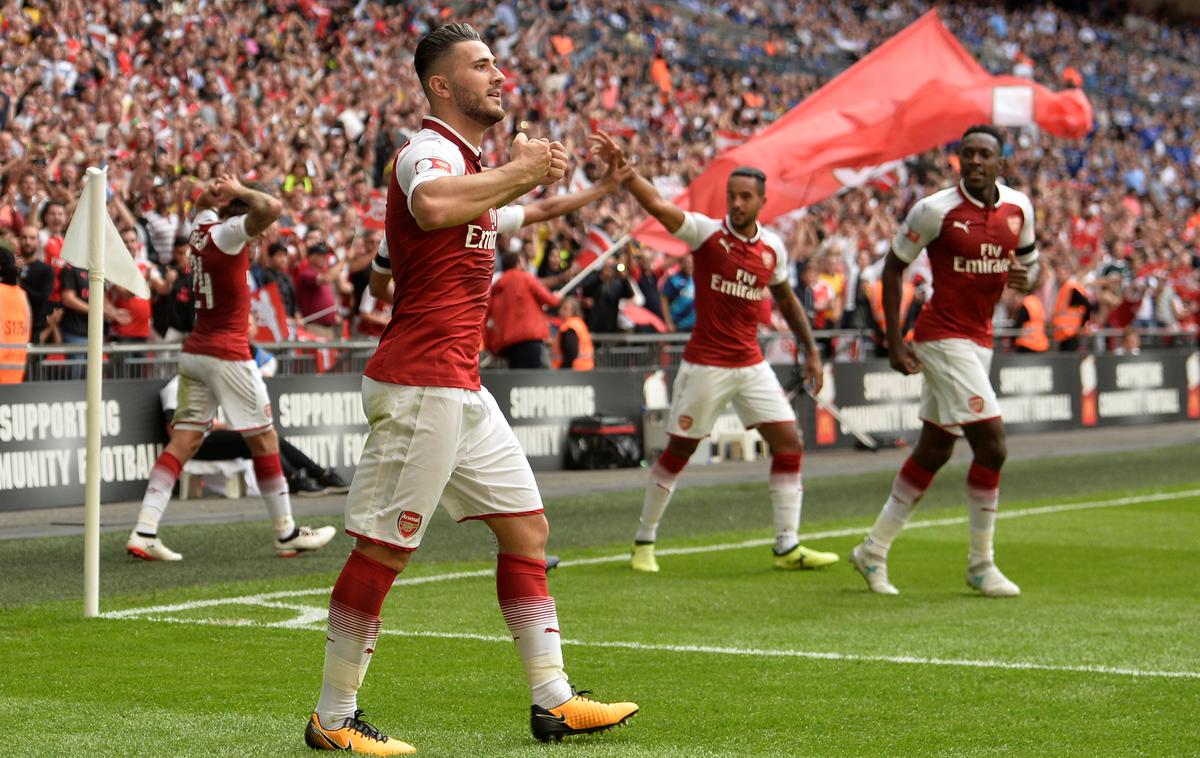Sead Kolašinac Arsenal Chelsea | Sead Kolašinac je postal še večji ljubljenec navijačev Arsenala. | Foto Reuters