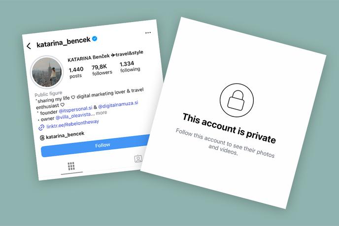 Šok na Instagramu: znani vplivneži zaprli profile!