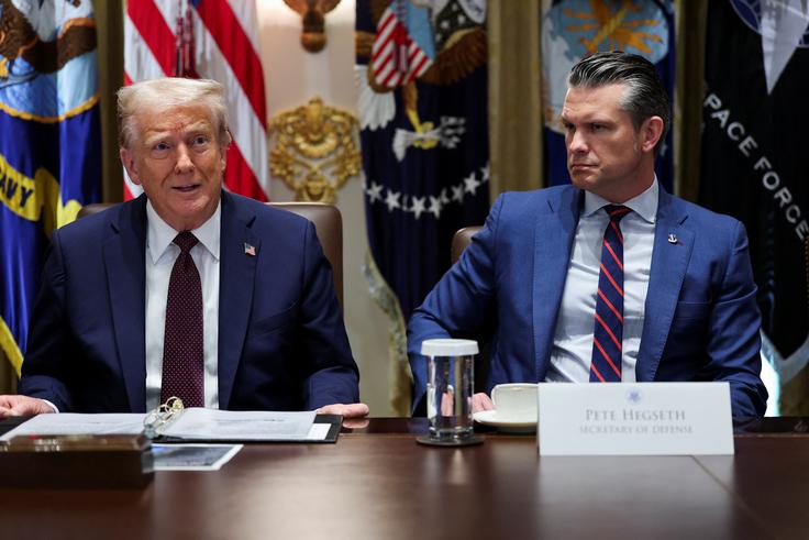 Donald Trump, Pete Hegseth | Foto: Reuters
