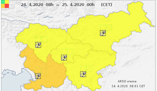 Opozorilo na Primorskem: zaradi suše velika požarna nevarnost