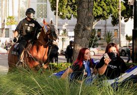 Protesti v Los Angelesu