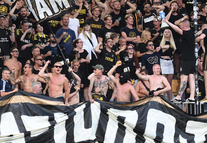 V Stockholmu na tribunah ne bo manjkalo švedskih navijačev, a to Mariborčanov ne skrbi. | Foto: Miloš Vujinović/Sportida