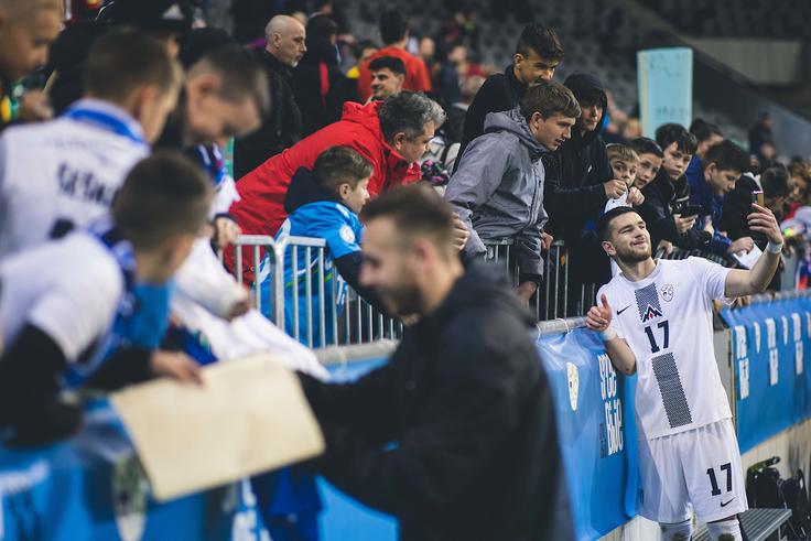 Žan Vipotnik je letos debitiral v dresu slovenske izbrane vrste. | Foto: Grega Valančič/Sportida