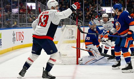 Tom Wilson popeljal Washington do četrte zmage v nizu