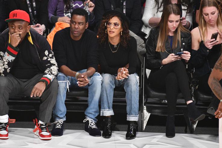 Ameriški komik Chris Rock je bil tokrat smrtno resen. | Foto: Getty Images