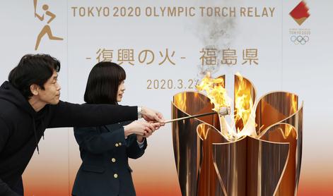 Olimpijski ogenj Tokio 2020 ni več na ogled javnosti
