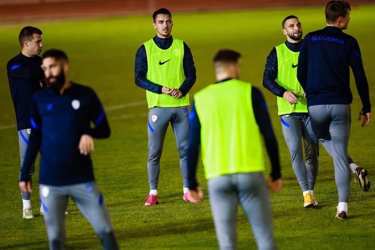 Slovenski nogometaši se pripravljajo na tekme z Azerbajdžanom, Kosovom in Grčijo. | Foto: Grega Valančič/Sportida
