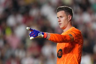 Ter Stegen in Barcelona sta se pobotala