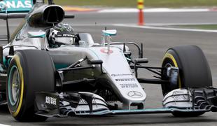Šanghajski triler in hat-trick zmag Nicu Rosbergu