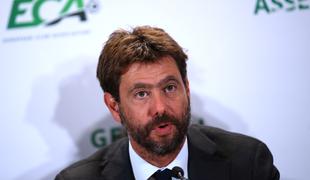 Agnelli ob slovesu še vedno verjame v superligo