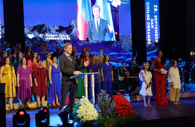 Premier Robert Golob: To je sistem, ki nam ga zavida ves svet