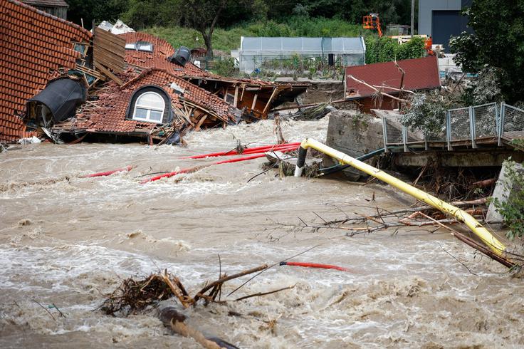 Poplave, ki so se zgodile v začetku avgusta 2023, so bile največja naravna nesreča v zgodovini Slovenije.  | Foto: STA