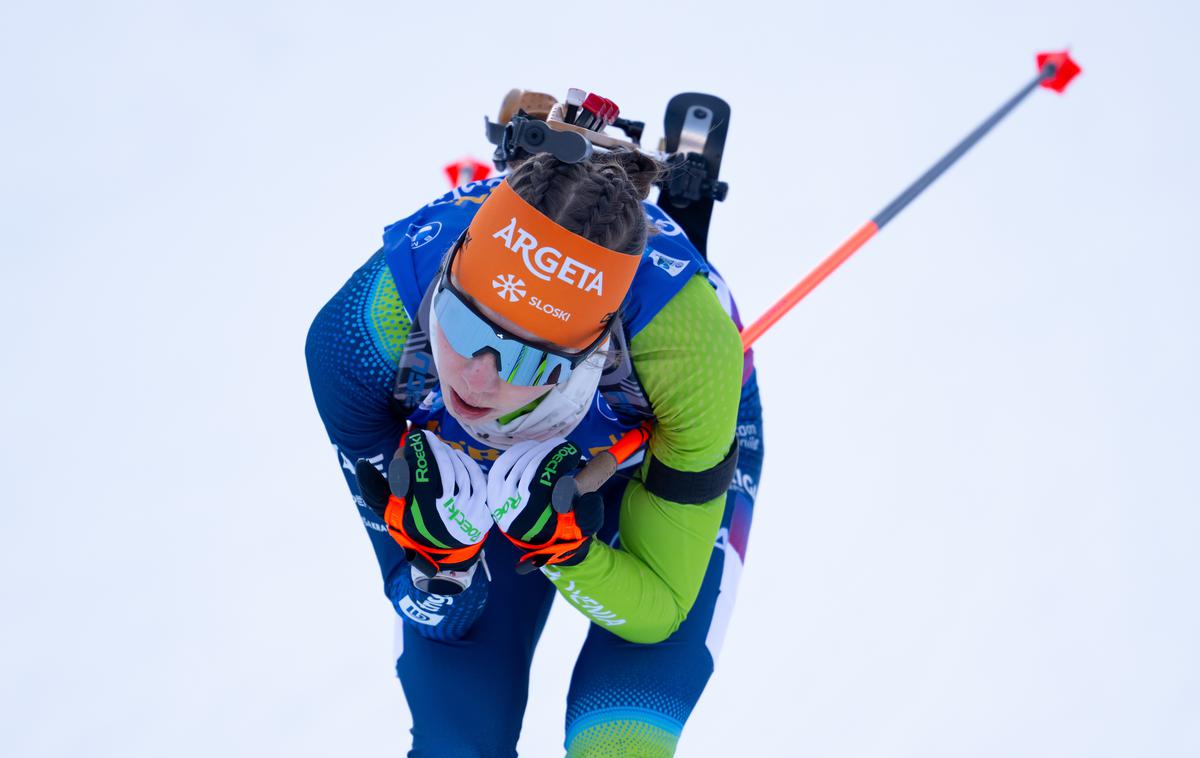 Lena Repinc | Lena Repinc je bila danes najboljša Slovenka v Östersundu, izkazala se je z odličnim streljanjem. | Foto Guliverimage
