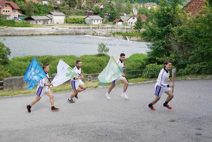 Slovenska bakla | Foto: OKS/Aleš Fevžer
