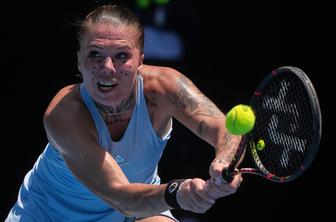 Ukrajinka na OP Avstralije z ganljivim sporočilom