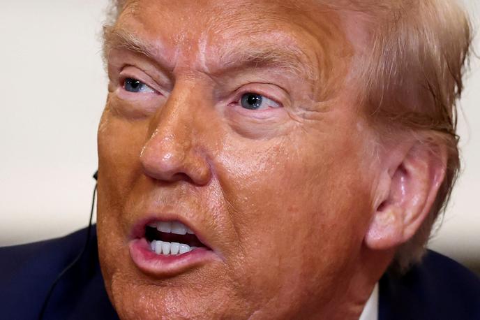 Donald Trump | Donald Trump je Kanado spet obtožil, da ni ustavila dotoka sintetičnega mamila fentanil v ZDA. | Foto Reuters