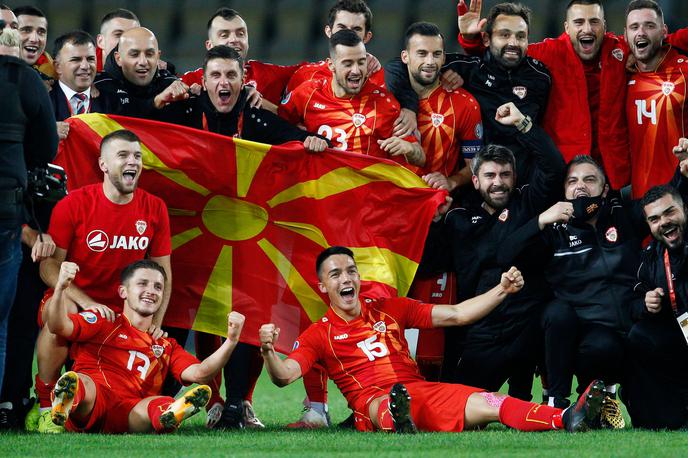 Severna Makedonija Kosovo | Severna Makedonija je poskrbela, da Finska na Euru 2020 ne bo edina novinka, kar zadeva nastop na velikem tekmovanju. | Foto Reuters