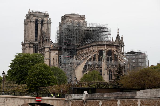 Poleg slik bodo iz Notre-Dame prenesli tudi kipe in orgle. | Foto: Reuters