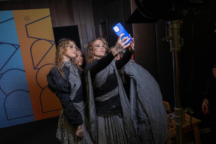 Prvi polfinalni večer je nastopila tudi zasedba Lelek in se uvrstila v finale. | Foto: Pixsell/Neva Zganec