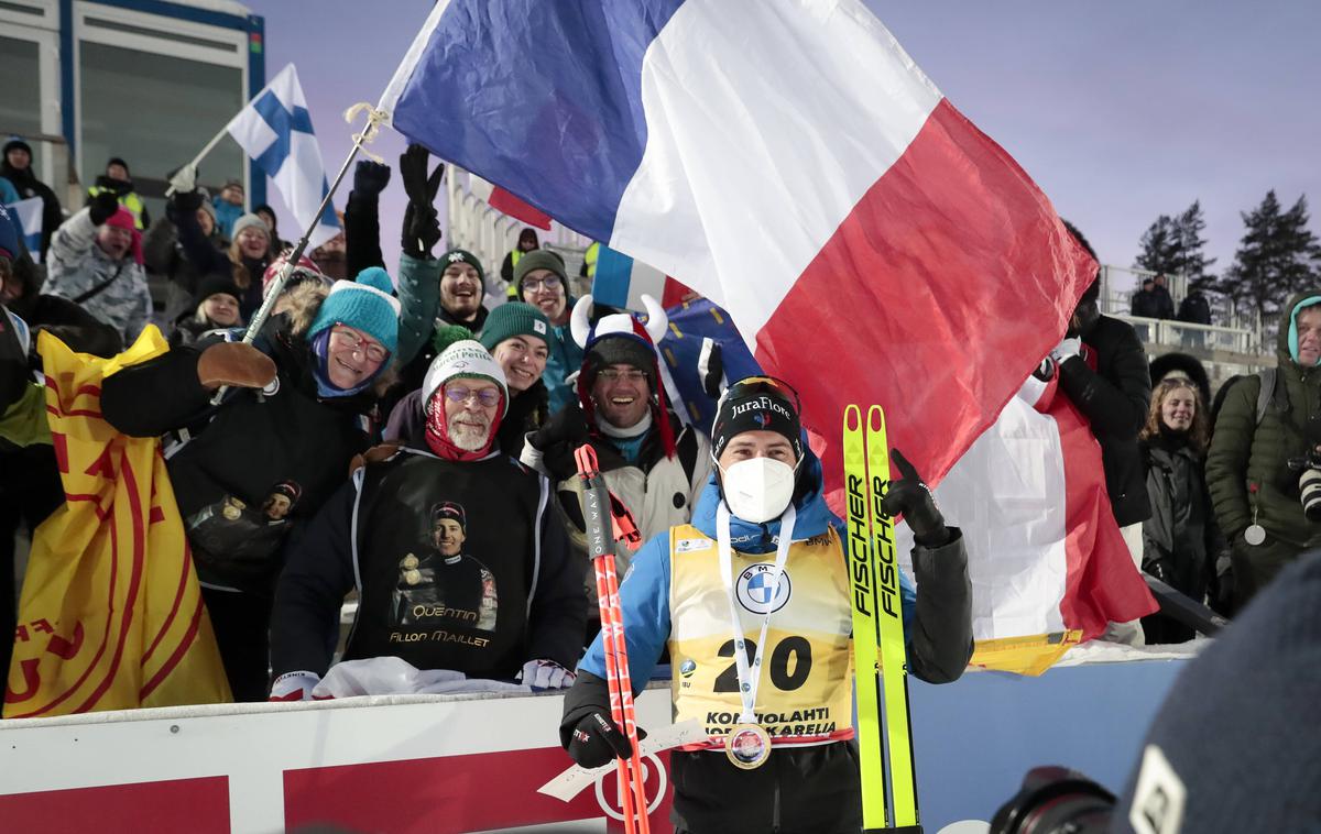 Quentin Fillon Maillet | Quentin Fillon Maillet je zmagovalec sprinta za svetovni pokal v Kontiolahtiju na Finskem. | Foto Guliverimage