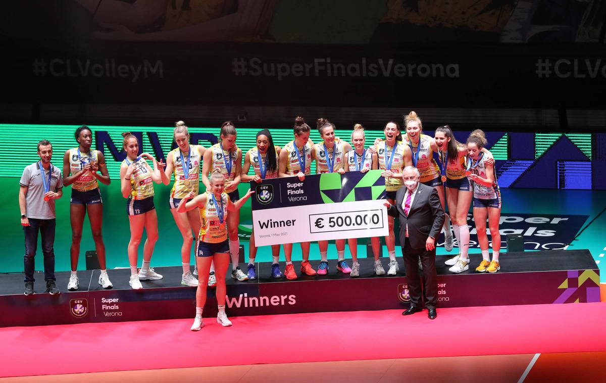 Imoco Volley Conegliano | Naslov v ženski konkurenci bodo v superfinalu branile članice Imoco Volley Conegliano. | Foto Guliverimage