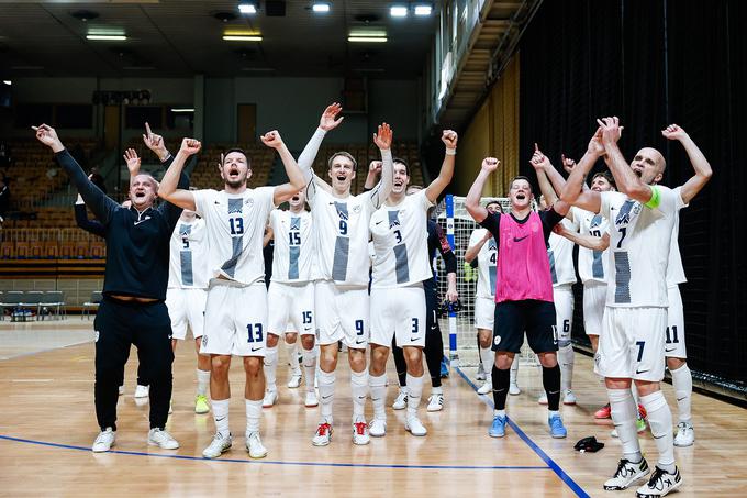 Slovenska reprezentanca je odpravila Črno goro v gosteh. Prihodnji teden bo še tekma v Ljubljani. | Foto: Aleš Fevžer