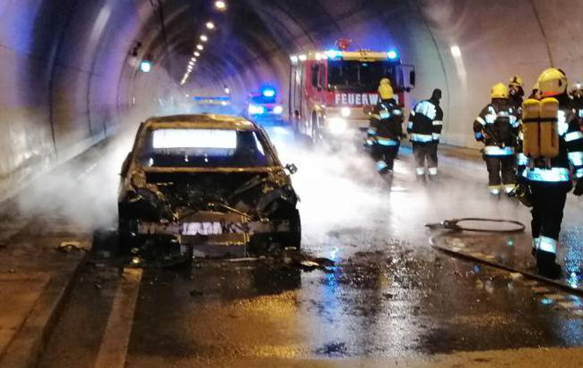 Požar Ljubelj | Foto policija