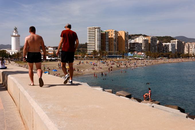 Španija turisti morje | Foto: Reuters