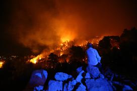 hrvaška, požar, Split, gasilci