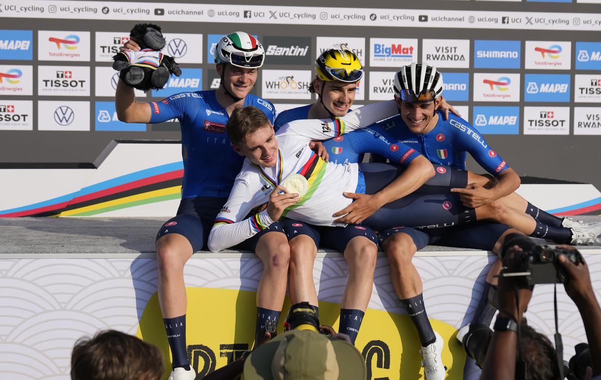 Lorenzo Finn | Italijan Lorenzo Finn je naslovu mladinskega svetovnega prvaka dodal še naslov prvaka v kategoriji U23. | Foto Guliverimage