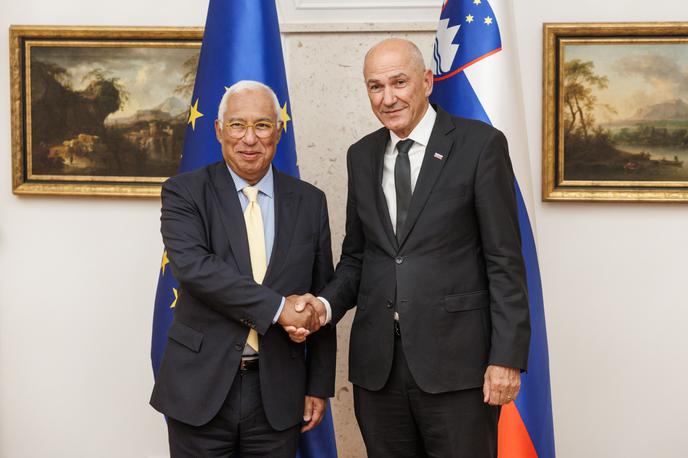Antonio Costa, Janez Janša | Antonio Costa je dolgoletni portugalski socialist in nekdanji predsednik portugalske vlade. | Foto STA