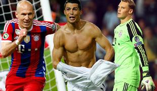 Neuer, Robben in Ronaldo – kdo bo nasledil Riberyja?
