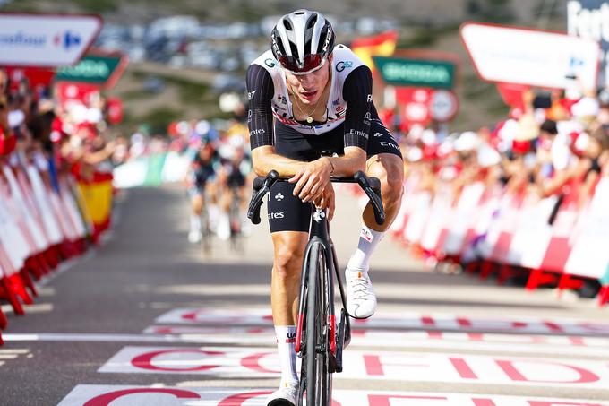 Nastopil je na dveh Vueltah, leta 2022 je bil tretji v skupnem seštevku, letos četrti. | Foto: Unipublic/Sprint Cycling Agency