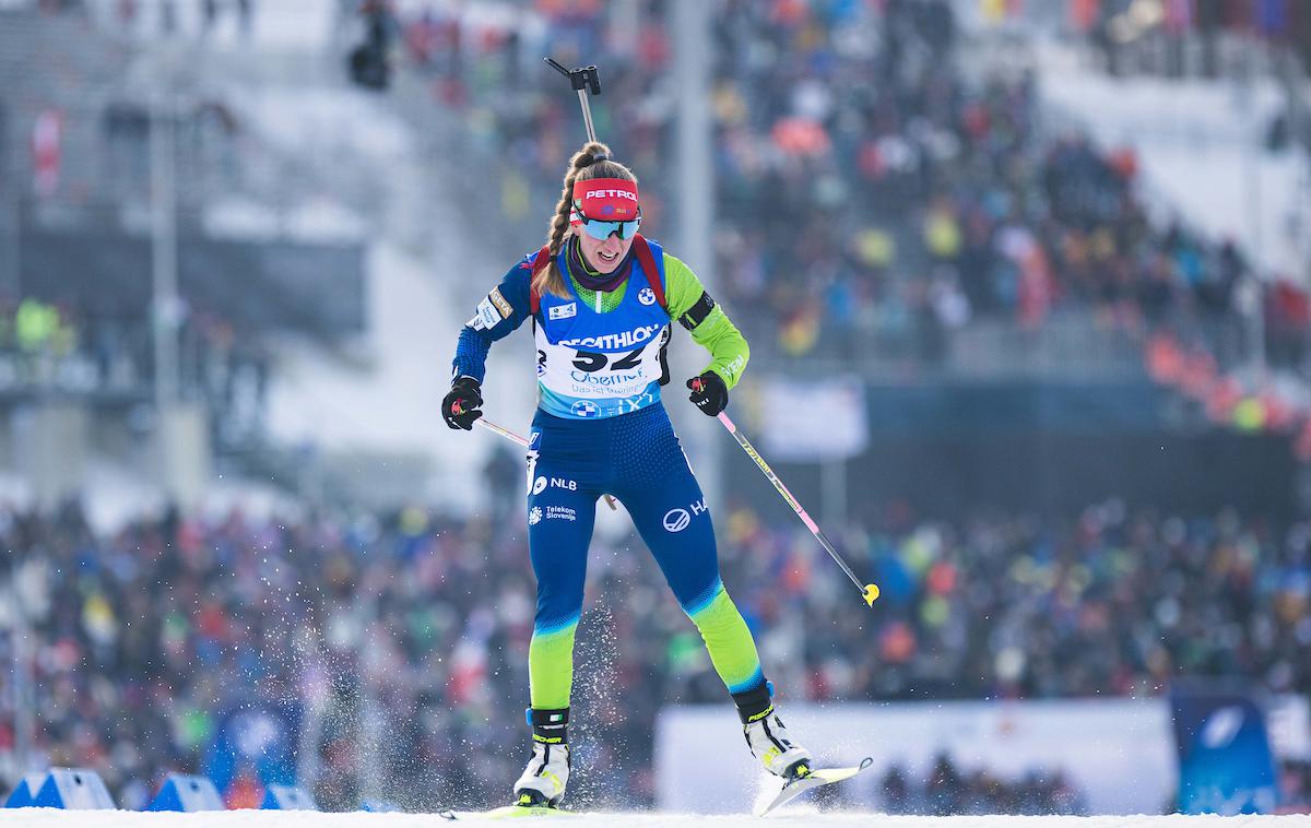 svetovno prvenstvo v biatlonu, Oberhof 2023 | Poloni Klemenčič je uspelo doseči odličen rezultat v šprintu. | Foto Grega Valančič/Sportida