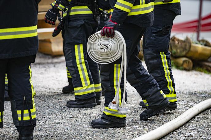 Gasilska vaja na domu pod Storžičem | Foto Ana Kovač