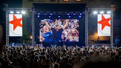 Vročico finala Lige prvakov je Heineken prenesel tudi v Ljubljano