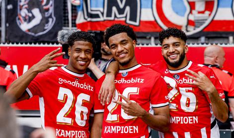 PSV po Ajaxovem kolapsu znova nizozemski prvak