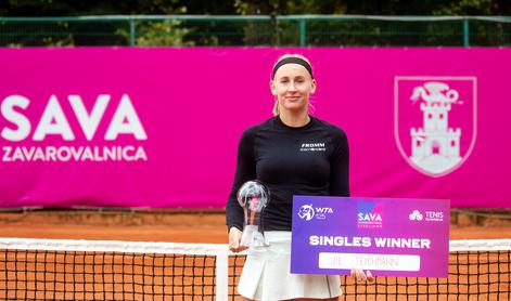 Švicarka Jil Teichmann zmagovalka turnirja WTA 125 v Ljubljani