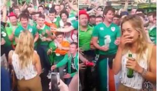 Kako so irski navijači prijatelju pomagali osvojiti dekle