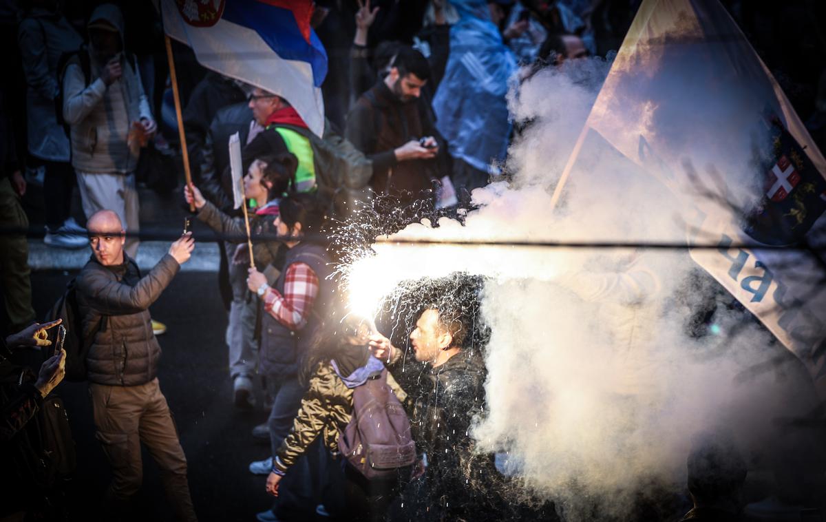 Protesti Beograd 15.03 | Foto Ana Kovač