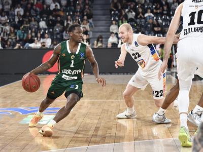 V živo: Cedevita Olimpija na evropski tekmi lige ABA