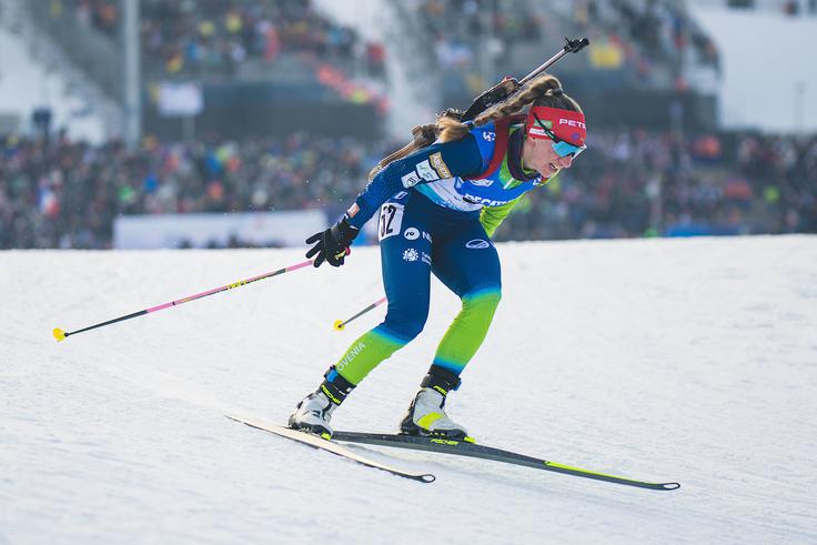 Polona Klemenčič je zgrešila kar šestkrat in zasedla 46. mesto. | Foto: Grega Valančič/Sportida