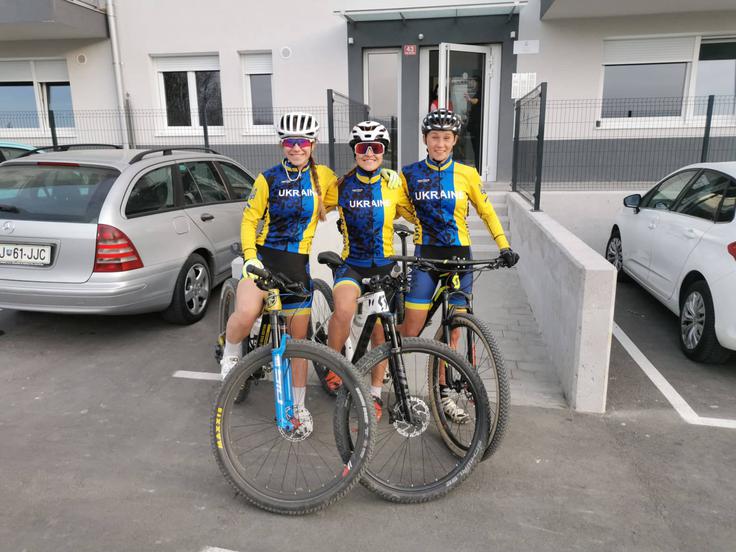 ukrajinska reprezentanca v krosu | Foto: Janez Dejak