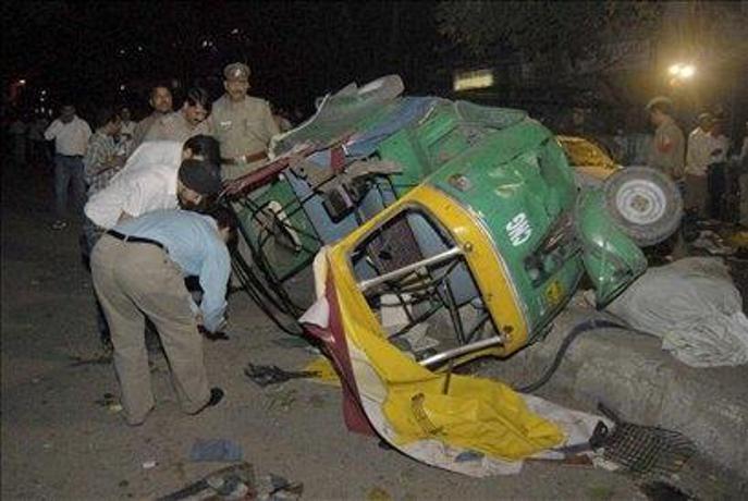 V New Delhiju več eksplozij zahtevalo življenja