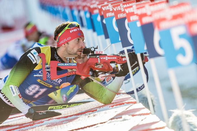 Pokljuka biatlon šprint | Jakov Fak je bil z 39. mestom najboljši slovenski tekmovalec na šprinterski preizkušnji svetovnega pokala na Pokljuki. | Foto Vid Ponikvar/Sportida