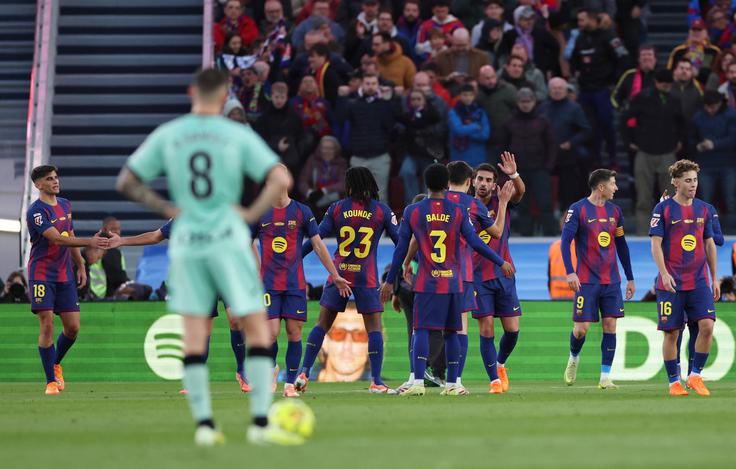 Katalonci so visoko ugnali Athletic Bilbao. | Foto: Reuters