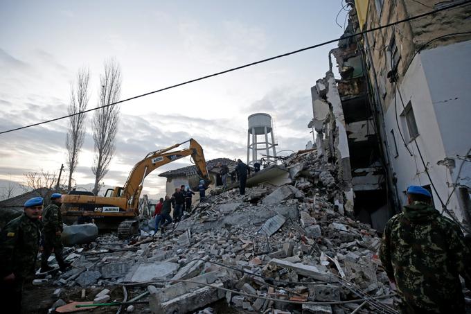 Potres v Albaniji | Foto: Reuters