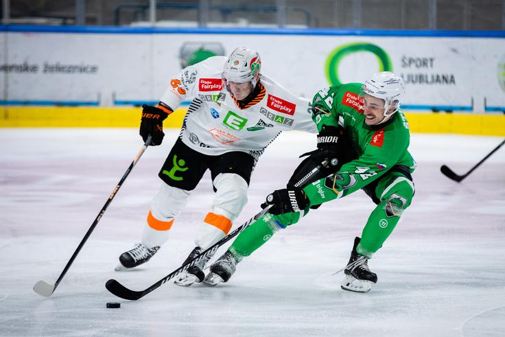 HK Olimpija : Graz 99ers | Foto: HKO/Luka Vovk