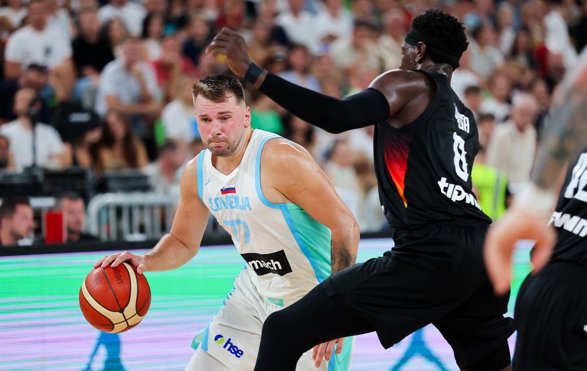 Luka Dončić | Luka Dončić je srečanje končal pri 19 točkah. | Foto Filip Barbalić