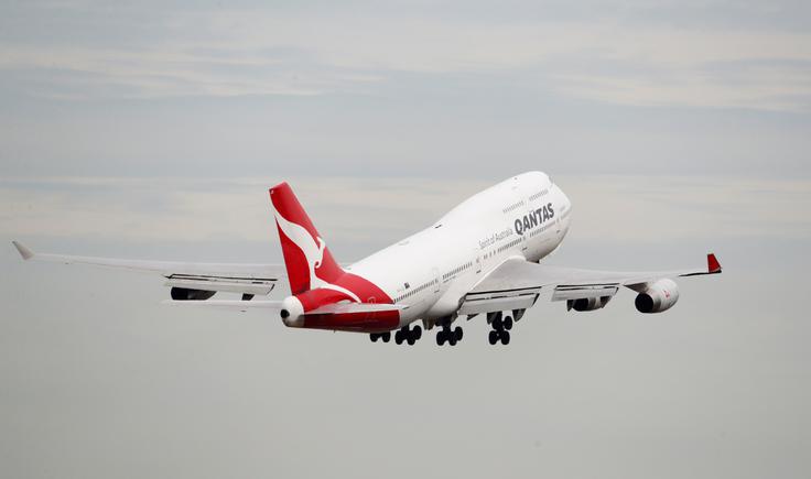 Qantas je začasno zdrsnil celo za 10,4 odstotka. | Foto: Reuters